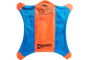 CHUCKIT! Ardilla voladora de juguete Chuckit para perros, tamaño grande