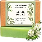 CABRERIZO SOAP Tea Tree Soap Antibacterial 100 gr. &ndash; Tea Tree Soap | Body and face soap bar 100 gr. - Daily use antibacterial