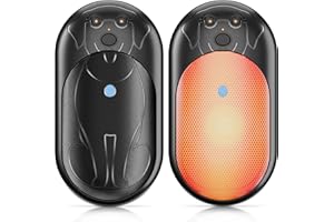 ‎COTOP COTOP Handwärmer Elektrisch, 6000mAh 2er Pack Taschenwärmer Wiederverwendbar, Akku Hand Warmer USB C, 3 Stufen Heizung, Klein Geschenk für Frauen Männer Kinder Skifahren, Wandern