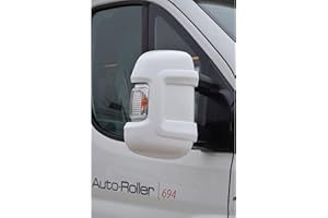 Milenco 4268 Mirror Protectors, White