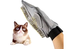 EONANT AntEuro Pet Grooming Gant Pinceau pour Chiens et Chats Hair Remove, Brosse pour Le Bain