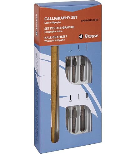 Brause 848B Linolfedern Set – 50 Stück Lanzenform Für Linolschnitt & Kalligraphie