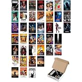 Postifull Film Afişleri Duvar Posteri Kolaj Seti - 60 Adet - Sinema Poster Seti, Arkası Yapışkanlı, 10Cm*15Cm;