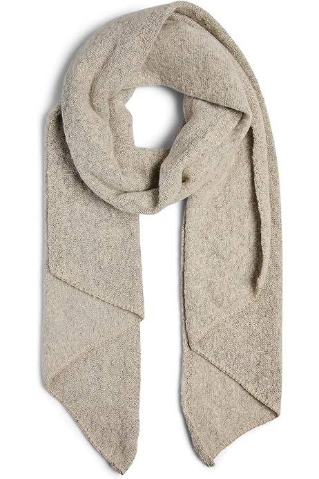 Sciarpa Donna Invernale Bianca Lana Sciarpa Invernale Pashmina