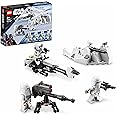 LEGO Star Wars Battle Pack Soldati Artici, Giocattolo da Costruire con 4 Minifigure, Cannone Blaster E-Web e Speeder Bike, Gi