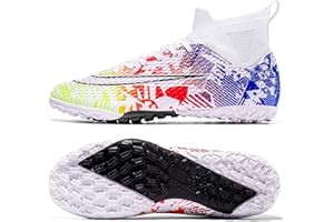 BLBK Scarpe Professionali da Calcio, Unisex, Adatte per attività all'aperto, per Prato Artificiale e per competizioni, per Bambini e Adulti