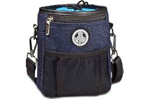 HUND IST KÖNIG Pochette friandise pour Chien qualité Premium, Le Sac de friandises pour Tout. Pochette friandise pour Dressage Chien et Formation Chiots.