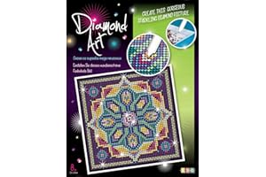 MAMMUT SPIEL & GESCHENK MAMMUT 8181525 - Diamond Art zestaw do majsterkowania, ornament, kompletny zestaw z podkładką ze styropianu, szablonem do obrazu, kamyczkami ze strasu, pisakiem i innymi akcesoriami, kreatywny zestaw