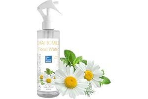 BLEU & MARINE BRETANIA bleumarine Bretania - 100% natürliches Kamillenwasser | Beruhigende Wirkung | Hautregeneration und Pflege | Ideal nach Rasur | Organisch BDIH-zertifiziert, Durchsichtig, 200 ml