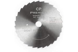 Canpolat GASTRONICS Kreismesser für Dost - 100 mm, gezahnt - Dönermesser aus Edelstahl in Premium Qualität