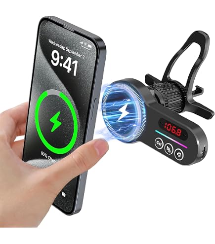 Transmetteur FM Bluetooth - PRUMYA - T25 - Noir - Microphone intégré - Sans fil - Auto Transmetteur FM Bluetooth - PRUMYA - T25 - Noir - Microphone intégré - Sans fil - Auto