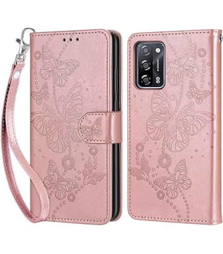 Asuwish Compatible With OPPO A16/A16S/A54s Wallet Case Tempered Glass Screen Protector And Zipper Retro Leather Flip Cover Card Holder Stand Cell Accessories For CPH2273 Women Men Blue - View #5
