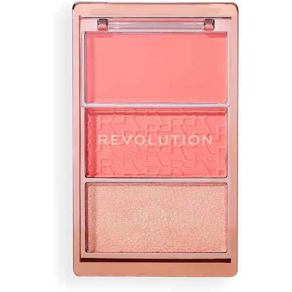 Erinde 3-in-1 Gesichtspalette – Highlighter, Bronzer & Blush In Matte/shimmer, Kompakt Mit Spiegel, Tierversuchsfrei