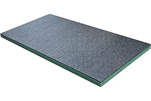 Shadow Foam Hoja mediana de 1000 mm x 500 mm, espuma de corte y pelado para organización de cajas de herramientas, maletines de vuelo, bricolaje y sistemas de almacenamiento de herramientas (30 mm,
