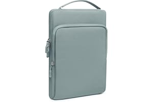 HYZUO 14-15 Zoll Laptoptasche Hülle für MacBook Air 15 M4 M3 M2, MacBook Pro 15, XPS 14/15 Plus, 15" Surface Laptop, Notebooktasche für 14" Dell HP Lenovo ThinkPad Asus Acer Huawei, Aschblau