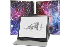 JRTAL Etui kompatybilne z Boox Tab Ultra, Slim Fit Folio skóra PU, cienkie etui ochronne, etui do tabletu Boox Tab Ultra 10,3" (nie pasuje do BOOX Tab X), Galaxy