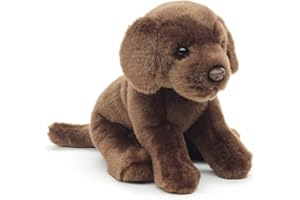 Uni-Toys - Szczeniak Labrador (brązowy), bez smyczy - 23 cm (wysokość) - pluszowy pies - pluszowa zabawka, przytulanka