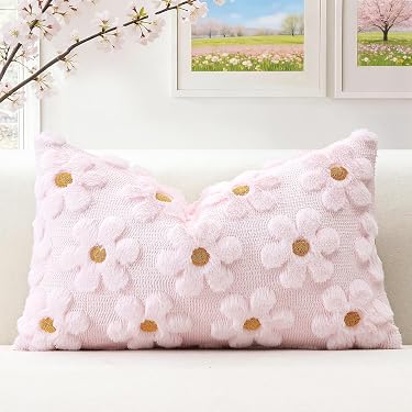 ABAKUHAUS Mandorlo in Fiore Federe Cuscini Set di 4, Foglie