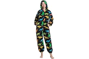 UNIMAL Adulte et Enfant Unisexe Licorne Tigre Lion Renard Onesie Animaux Cosplay Pyjamas Halloween Costume De Carnaval Fantaisie Robe Loungewear