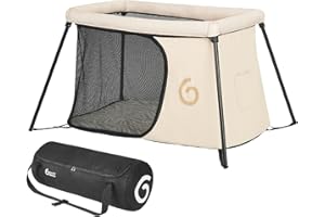 Babymoov Lit parapluie Moov,Sleep-Ultra Compact et Leger(<5kg)-Montage et Pliage rapide-Dès la Naissance et jusqu'à 4 ans-Evolutif en Aire de jeux-Confortable(densité matelas de 25kg/ms)-Garanti à vie