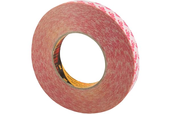 3M 9088 dubbelhäftande tejp av PET, starkt lim, olika bredder valbara/15 mm x 50 m