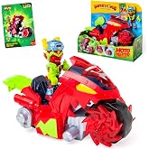 SUPERTHINGS - Moto Fighter Kid Fury Movie Hero Combat Vehicle Contains 1 Playset, 1 Exclusive Action Figure, 1 Exclusive Card