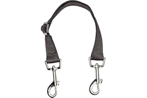 LEADING PRODUCTS Replacement Adjustable Horse Pony Rug Blanket Tail Strap Fillet String Trigger Clips Both Ends Black 42cm-62cm (16"-24") Made in The UK