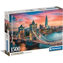 Puzzle Clementoni 1500 Pièces 'East River At Dusk' – Paysage New-yorkais, 59,2 X 84,3 Puzzle Clementoni 1500 Pièces 'East River At Dusk' – Paysage New-yorkais, 59,2 X 84,3