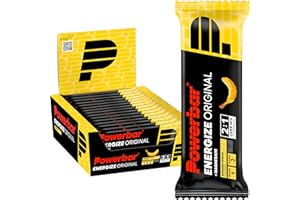 Powerbar Energize Original Banana Punch 15x55g - Barre Énergétique à Haute Teneur en Carbone + C2MAX Magnésium et Sodium