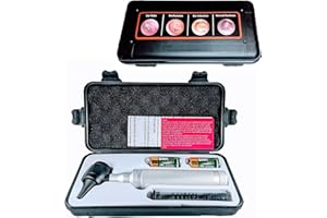 COOSPY 5th Generation Dr Mom Professional Otoscope - 100% Forever Guarantee? - Full-Size with Our Largest Lens?