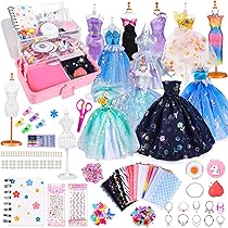 YOCOLE 300+ Fashion Design Kit, Création De Mode Couture Enfants, Loisirs Créatifs Activites