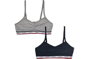 Levi's Kids Stanik Dziewczynki Lhg Sportwear Surplice biustonosz