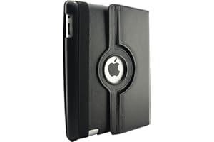 flyorigin Coque pour iPad Les Plus Anciens modèles (Sorties 2011-2012, il y a 10 Ans) iPad 2 iPad 3 iPad 4 Coque Multifonction en Cuir PU Premium/Coque pour iPad 2 3 4 de 9,7 Pouces