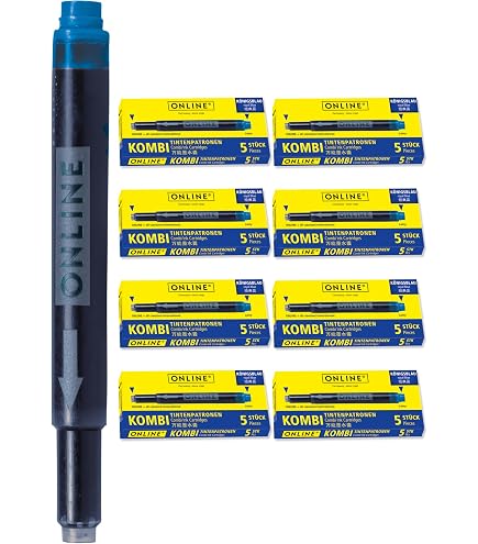 Pelikan Cartucce Inchiostro Per Penna Griffix - Blu, Confezione Da 5 Pezzi (CF5) - 3