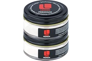 Lenzen 2x50ml Premium Crema per Scarpe in Pelle