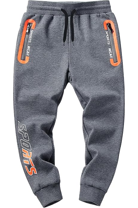 Pantalon Cargo Garçon - Jogger Coton Élastique Avec Poches | Jeans Souple Pour École, Sport Et Aventure