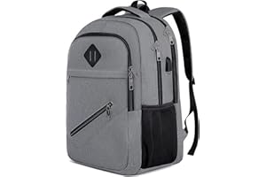 ‎BIKROD BIKROD Rucksack Herren und Damen, Schulrucksack Jungen Mädchen Teenager, Wasserdicht Schulranzen Laptoptasche mit USB Ladeanschluss, Arbeit Reisen Backpack mit Anti Diebstahl Tasche