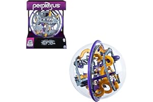 Perplexus - Perplexus Epic - Labyrinthe Parcours 3D Epic Avec 125 Défis - Labyrinthe 3D - Jeu d'Action et Réflexe - Casse tete enfant - Vertus Pédagogiques- Jouet Enfant 10 Ans et +