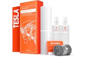 Luxshield Protection Seuil de Porte Voiture Carrosserie pour Tesla Model Y I 2020-2025 - Accessoire pour Auto - Anti Rayure Stickers Transparent