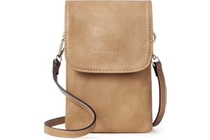 BOSTANTEN Crossbody Bag For Women Leather Small Crossbody Purse Cell Phone Wallet Purses Should Bag