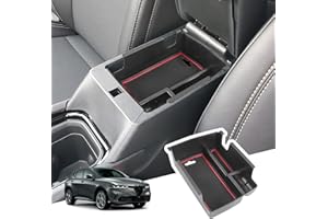 BIBIBO Organizer per console centrale compatibile con Alfa R*omeo Tonale ibrido/plug-in ibrido 2022-2025, scatola portaoggetti, organizer per console per braccioli, accessori per braccioli auto