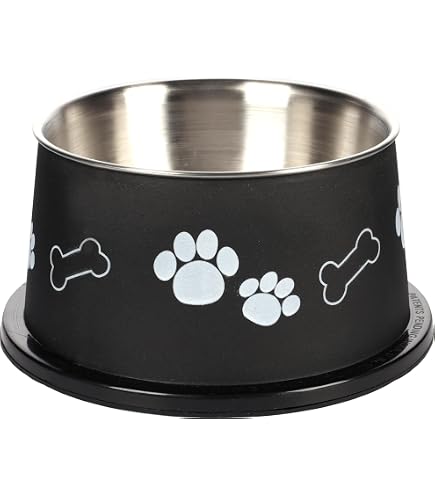 Gamelle Surélevée Pour Chien à Longues Oreilles - Polypropylène, Capacité Généreuse, Beige, 12.3x15.8x8 Cm