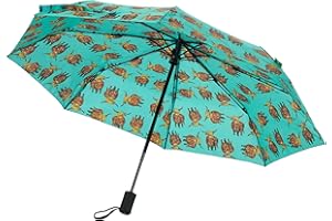 ECO CHIC Automatic Umbrella Windproof Strong Compact Folding Travel Umbrella