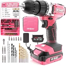 Hi-Spec 58-tlg. Werkzeugkoffer In Pink, Gefüllt Mit 8V USB