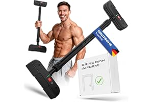 ‎ELANI ELANI – sichere Klimmzugstange 70-92 cm bis 200 kg für Türrahmen ohne Bohren mit innovativer Gewindesperre – Pull Up Bar, Türreck Klimmzugstange Türrahmen, Klimmzug, Klimzugststange