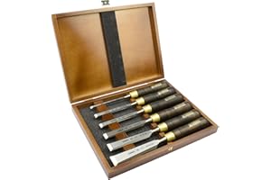 Narex Chisels - 8116 Cabinetmakers Chisel Boxed Set (Black)