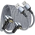 Sweguard Garmin Watch Charger Cable Right Angle [2-Pack,1.2M] Compatible with Garmin Fenix 7 7S 7X 6 6S 6X 5 5S 5X Plus Pro,Forerunner 955 965 45 45S 245,Instinct,Approach S62,Vivoactive 4 4S,Venu