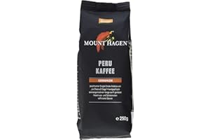 Mount Hagen Bio-Röstkaffee Peru gemahlen, demeter (2er Pack) (2 x 250 g)