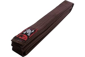 BUDODRAKE Cinturón de Karate Judo Taekwondo cinturón marrón
