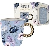 Bialetti Bridgerton Kupa, Porselen, Bulaşık Makinesinde Yıkanamaz, Mikrodalgada Kullanılamaz, 330 ml